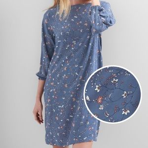 Floral Blue Dress